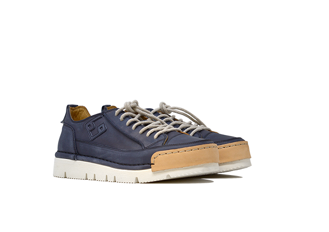 Model "LA NOTTE lady" - Handmade Shoe in 100% Leather Made in Italy