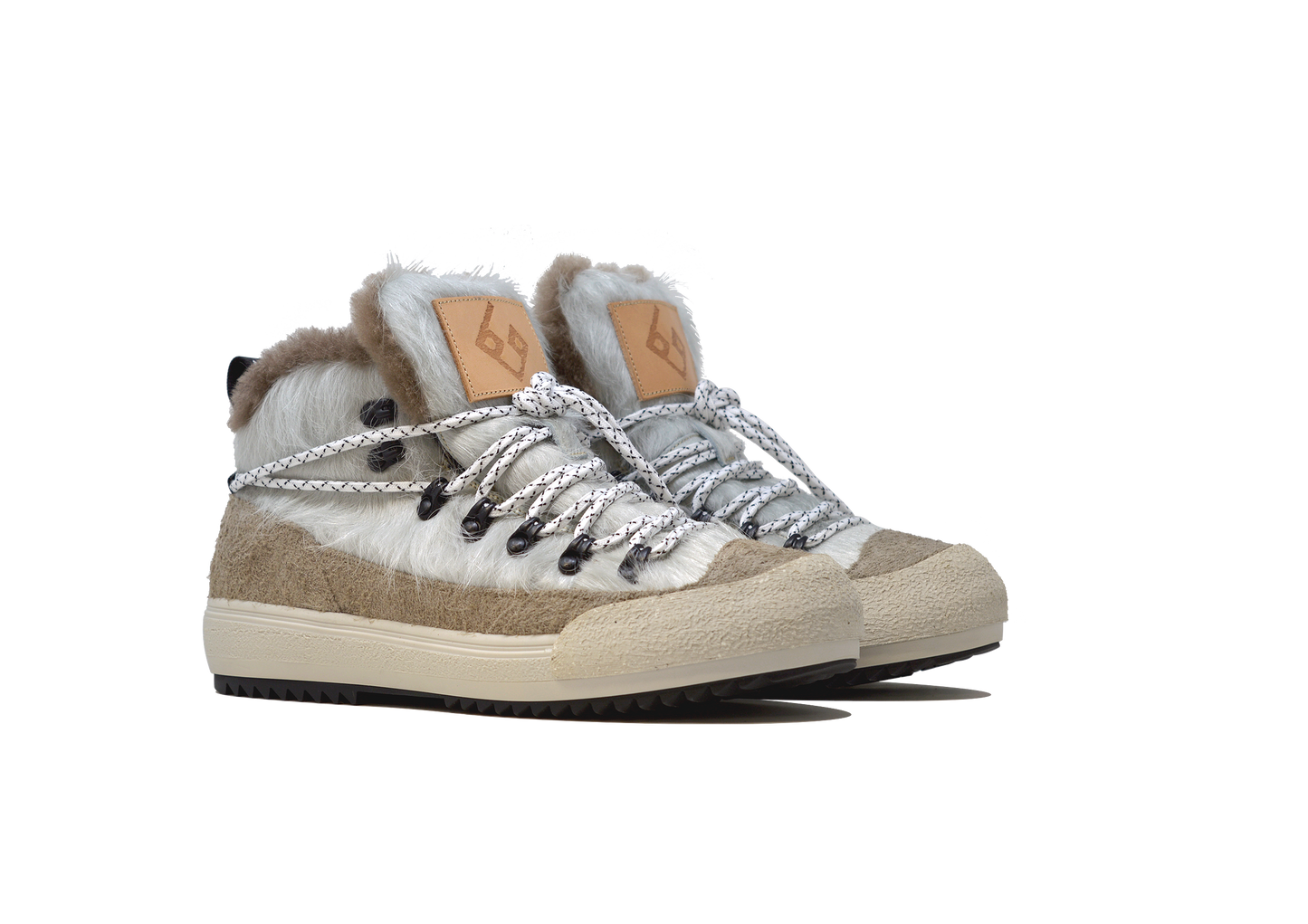 "LA YETI BIANCA" |Women - Handmade Shoe in Cowhide 100% Handmade in Italy