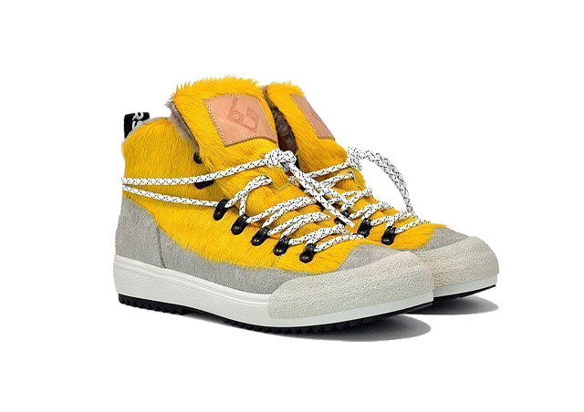 "THE YELLOW YETI" | Men - Handmade Shoe in 100% Cowhide Leather Made in Italy