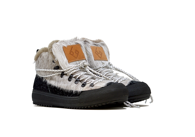 "LA YETI MELANGE" |Women - Handmade Shoe in Cowhide 100% Handmade in Italy