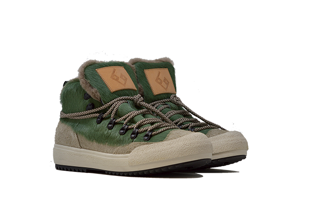 Modell „LA YETI VERDE“ – 100 % handgefertigter Lederschuh, hergestellt in Italien