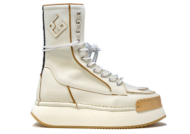 "LA BIKER CAFFELATTE" |Donna - Stivaletto Artigianale in Pelle 100% fatto in Italia