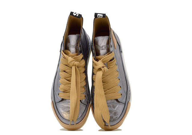 "LA BRILLANTE HIGH" - Polacco Artigianale in Pelle 100% fatta in Italia