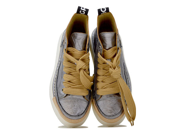 "LA BRILLANTE HIGH PLATFORM" - 100% Handmade Leather Polish Made in Italy