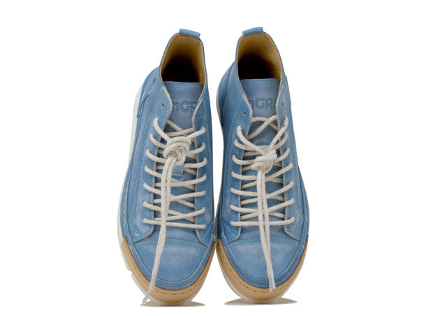 "LA CIELO HIGH" - Polacco Artigianale in Pelle 100% fatta in Italia