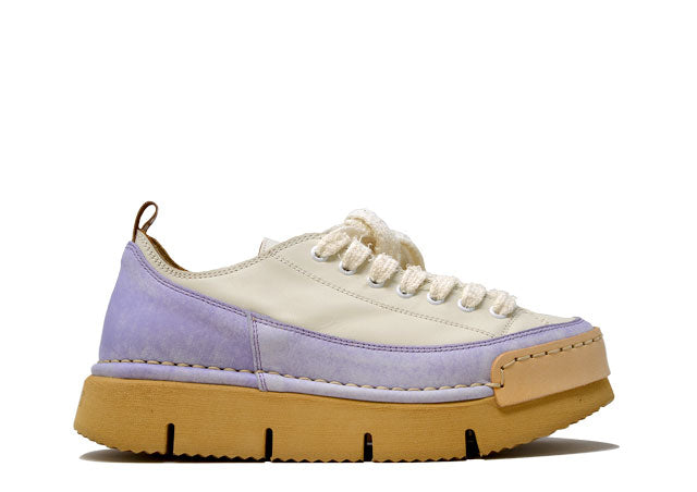 "LA DINAMICA LAVANDA" - Scarpa Artigianale in Pelle 100% fatta in Italia