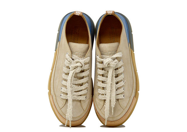 "LA DINAMICA SFUMATA CIELO" - Scarpa Artigianale in Pelle 100% fatta in Italia