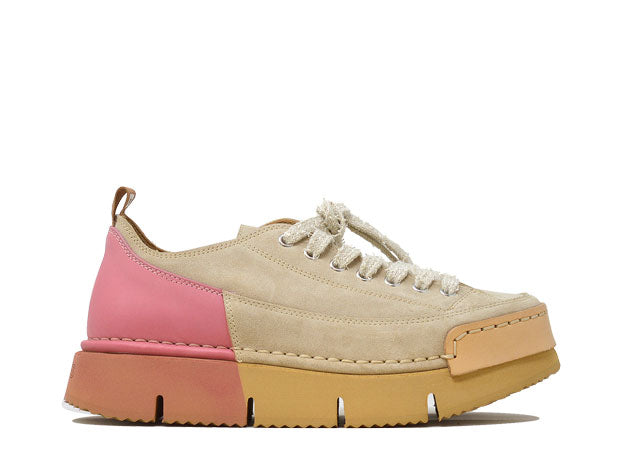 "LA DINAMICA SFUMATA CIPRIA" - Scarpa Artigianale in Pelle 100% fatta in Italia