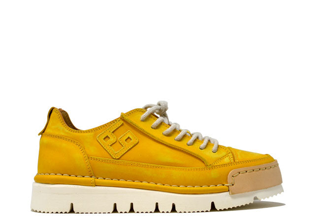 Model "LA GIRASOLE" - Handmade Shoe in 100% Leather Made in Italy