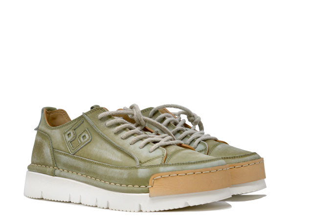 Model "LAKIWI" - Handmade Shoe in 100% Leather Made in Italy