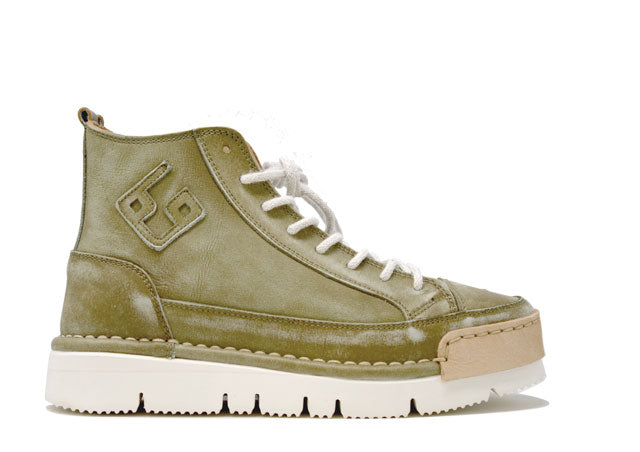 "LA KIWI HIGH" - 100% Handmade Leather Polish Made in Italy