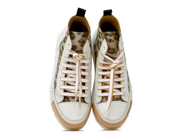 "LA LEO FUXIA" - Polacco Artigianale in Canvas 100% fatta in Italia