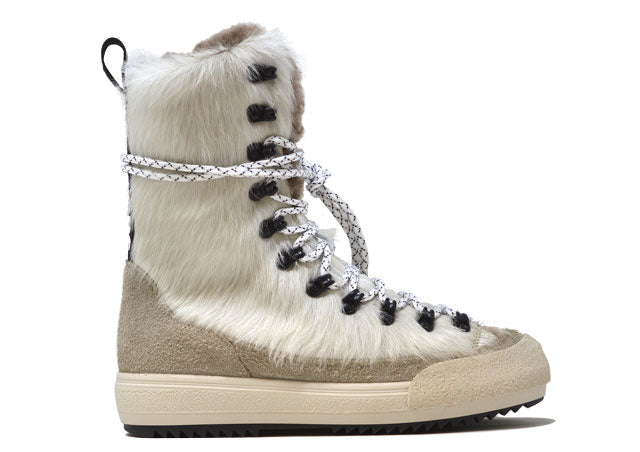 "LA MAMMUT BIANCA" |Women - Handmade Boot in 100% Cowhide Leather Handmade in Italy