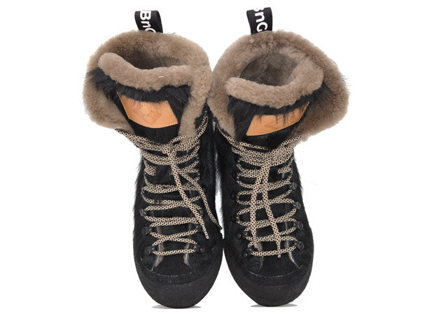 "LA MAMMUT NERA" | Men - Handmade Ankle Boot in 100% Cowhide Leather Handmade in Italy
