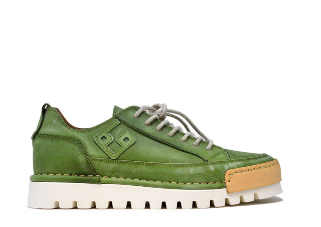Model "LA MENTA" - 100% Handmade Leather Shoe Made in Italy