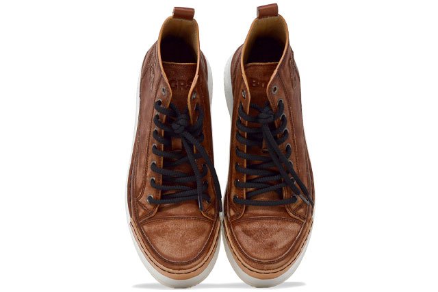 „LA NATURALE BLACK“ – Stiefelette aus handgefertigtem Leder, zu 100 % in Italien hergestellt