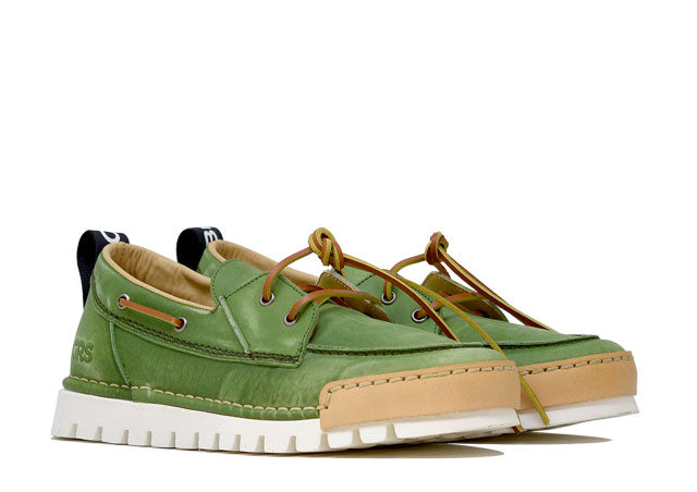"LA NAUTICA MENTA" - Mocassino Artigianale in Pelle 100% fatto in Italia