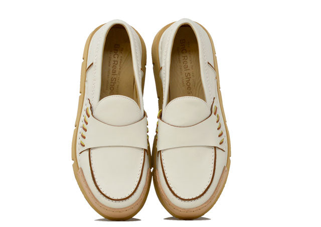 "LA PENNY CAFFELATTE H" - Mocassino Artigianale in Pelle 100% fatto in Italia