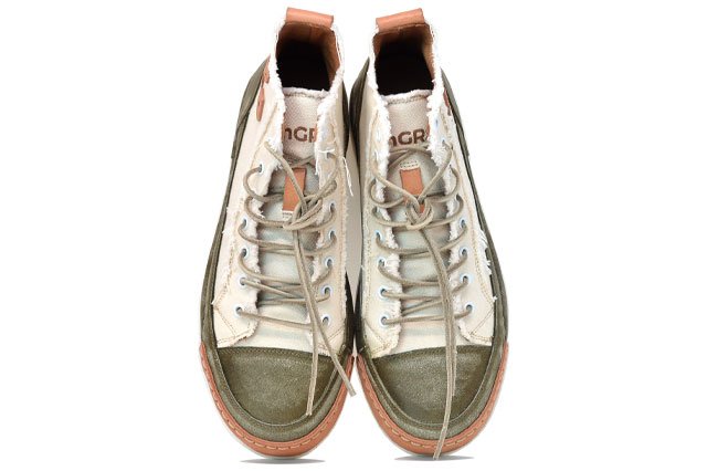 "LA PISTACCHIO" - Polacco Artigianale in Canvas 100% fatto in Italia