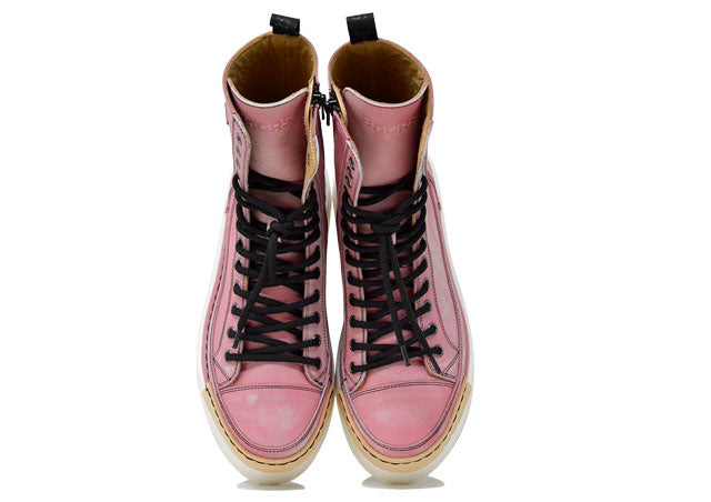 "LA PUNK" - Handmade Leather Boot 100% Made in Italy