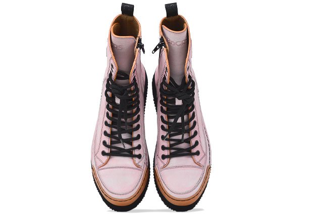 "LA PUNK BLACK" - Handmade Leather Boot 100% Made in Italy