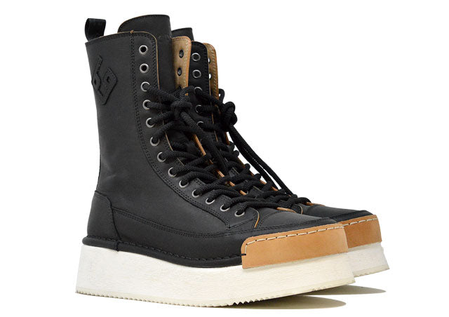 "LA ROCK" - Handmade Leather Boot 100% Made in Italy
