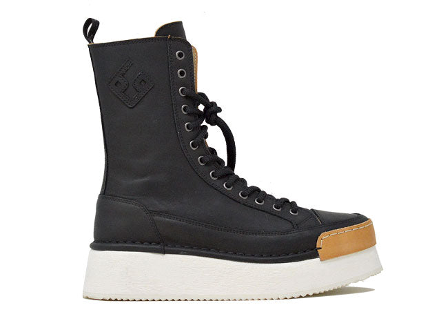 "LA ROCK" - Handmade Leather Boot 100% Made in Italy