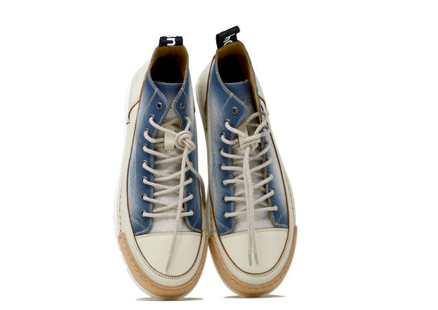 "LA SFUMATA JEANS" - Polacco Artigianale in Canvas 100% fatto in Italia