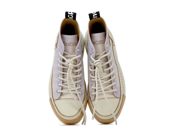 "LA SFUMATA LAVANDA" - Polacco Artigianale in Canvas 100% fatto in Italia