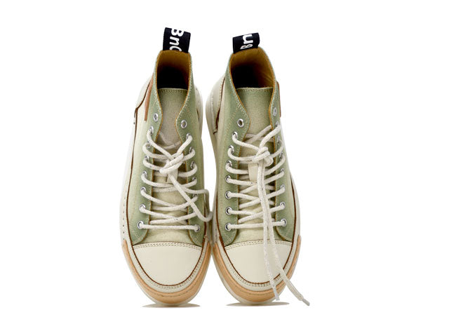 "LA SFUMATA SALVIA" - Polacco Artigianale in Canvas 100% fatto in Italia