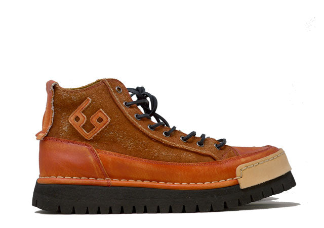 "LA TIROLESE ARANCIO" - 100% Handmade Leather Polish Made in Italy