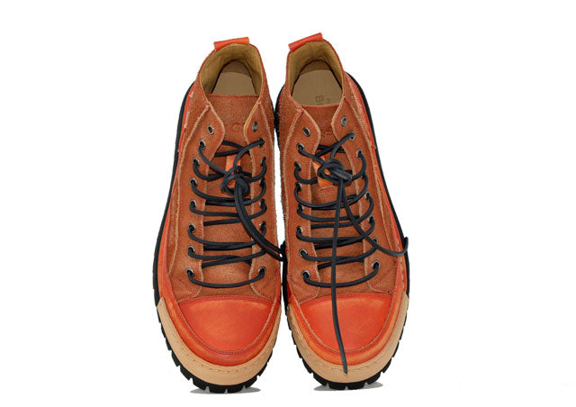 "LA TIROLESE ARANCIO" - 100% Handmade Leather Polish Made in Italy