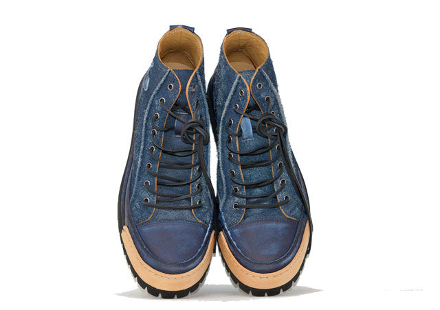 "LA TIROLESE JEANS" - Polacco Artigianale in Pelle 100% fatta in Italia