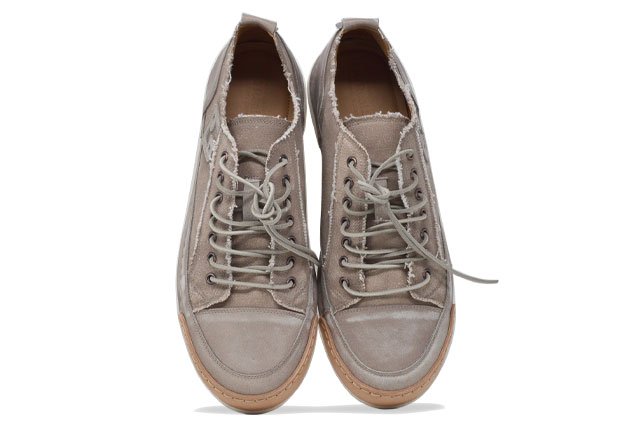 "LA TORTORA CANVAS" - Scarpa Artigianale in Canvas 100% fatta in Italia