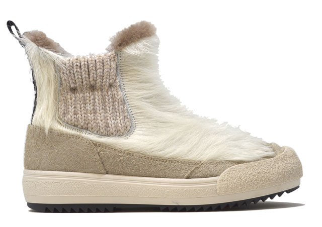 "THE YETI BEATLES BIANCA" |Women - Handmade Shoe in Cowhide 100% Handmade in Italy