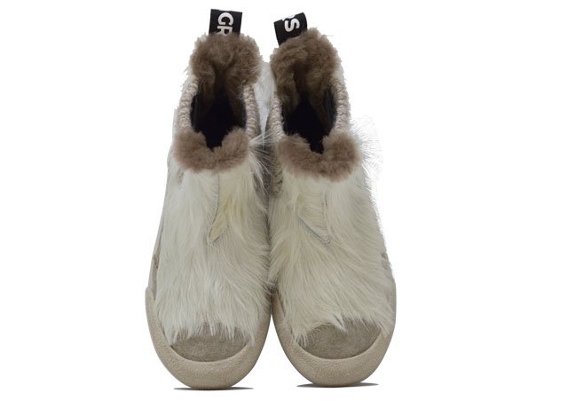 "THE YETI BEATLES BIANCA" |Women - Handmade Shoe in Cowhide 100% Handmade in Italy