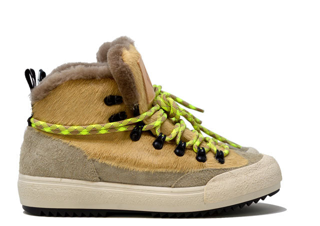 "LA YETI BEIGE" |Women - Handmade Shoe in Cowhide 100% Handmade in Italy