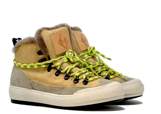 "LA YETI BEIGE" |Women - Handmade Shoe in Cowhide 100% Handmade in Italy