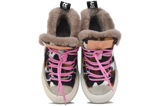 "LA YETI CAROLINA" |Women - Handmade Shoe in Cowhide 100% Handmade in Italy