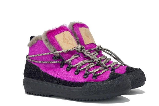 "LA YETI FUXIA" |Women - Handmade Shoe in Cowhide 100% Handmade in Italy