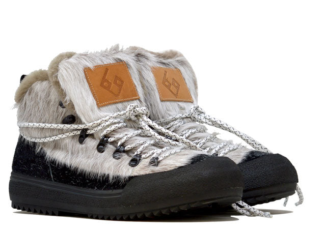 "LA YETI MELANGE" |Women - Handmade Shoe in Cowhide 100% Handmade in Italy