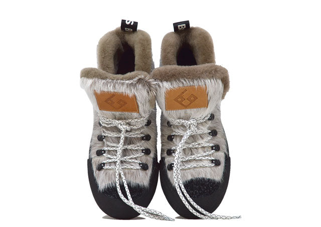 "LA YETI MELANGE" |Women - Handmade Shoe in Cowhide 100% Handmade in Italy