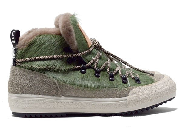 Modell „LA YETI VERDE“ – 100 % handgefertigter Lederschuh, hergestellt in Italien