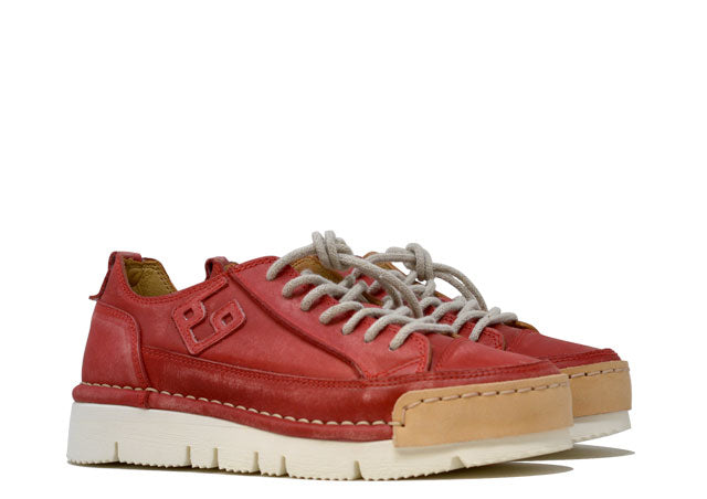 Model "L'AMARENA" - 100% Handmade Leather Shoe Made in Italy