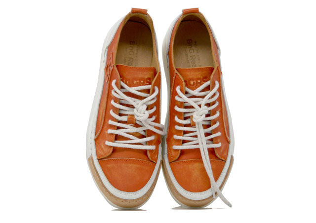 "L'ARANCINA" - 100% handgefertigter Lederschuh Made in Italy