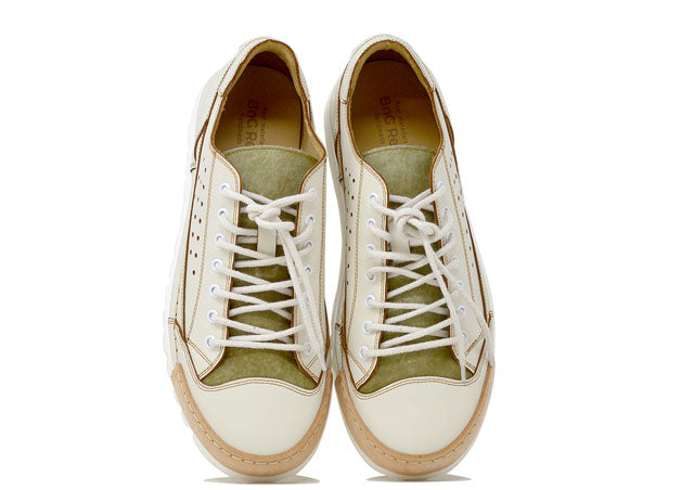 "L'HAWAIANA SALVIA" - 100% handgefertigter Lederschuh Made in Italy