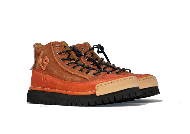 "LA TIROLESE ARANCIO" - 100% Handmade Leather Polish Made in Italy