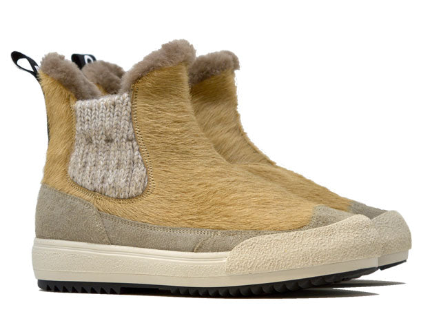 "LA YETI BEATLES BEIGE" |Women - Handmade Shoe in Cowhide 100% Handmade in Italy