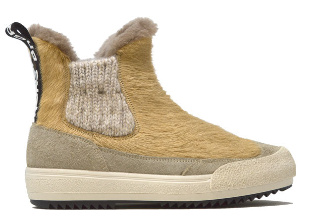 "LA YETI BEATLES BEIGE" |Women - Handmade Shoe in Cowhide 100% Handmade in Italy