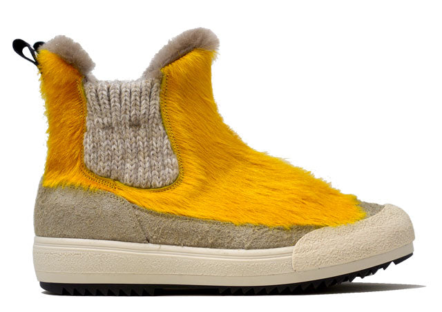 "THE YETI BEATLES GIALLA" |Women - Handmade Shoe in Cowhide 100% Handmade in Italy